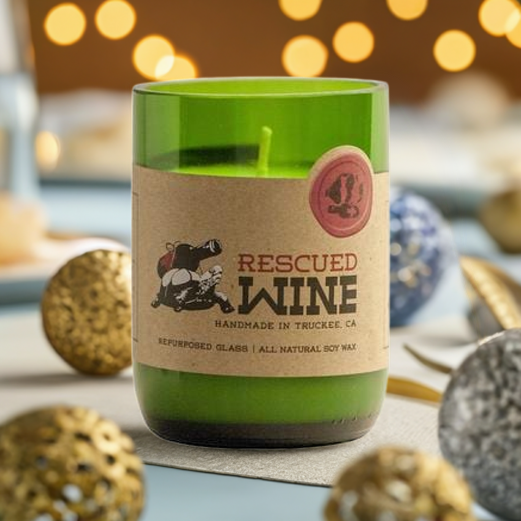 Rescued Wine Handmade Soy Candles - Thumbnail 4
