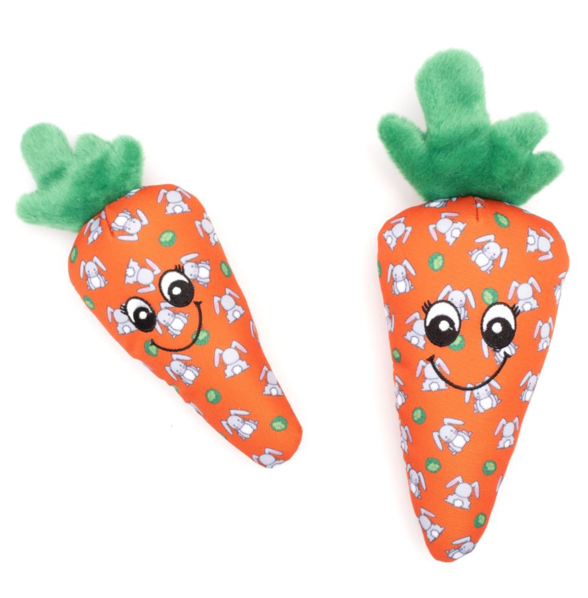 Carrot- tough dog toys by The Worthy Dog – Tail Waggin' Biscuits